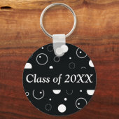 Geometrische Personalisierte Klasse des Schlüssela Schlüsselanhänger (Vorderseite)