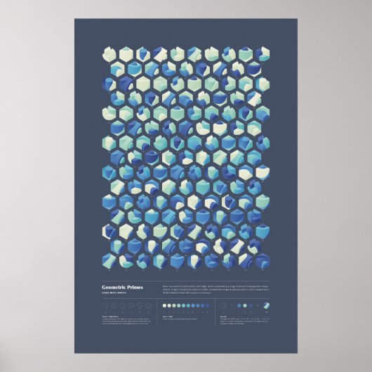 Geometrische Preise - Sammlung 1, Reihe 2 Poster (Vorne)