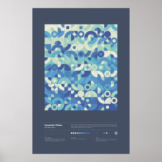 Geometrische Preise - Sammlung 2, Reihe 2 Poster (Vorne)