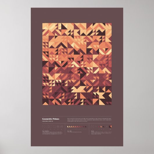 Geometrische Preise - Sammlung 2, Reihe 3 Poster (Vorne)