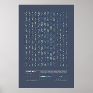 Geometrische Primes - Sammlung 3, Serie 2 Poster