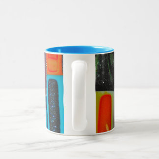 Geometrische Quadrat-fantastische Tasse