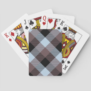 Geometrische Quadratabstraktion 8 Spielkarten