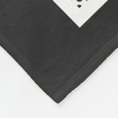 Geometrische Quadrate für Vlies-Decks aus Monogram Fleecedecke (Ecke)