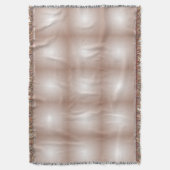Geometrische Quadrate mit Mocha Mousse Gradient Wh Decke (Vorderseite Vertikal)