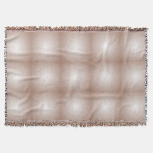 Geometrische Quadrate mit Mocha Mousse Gradient Wh Decke (Vorderseite)
