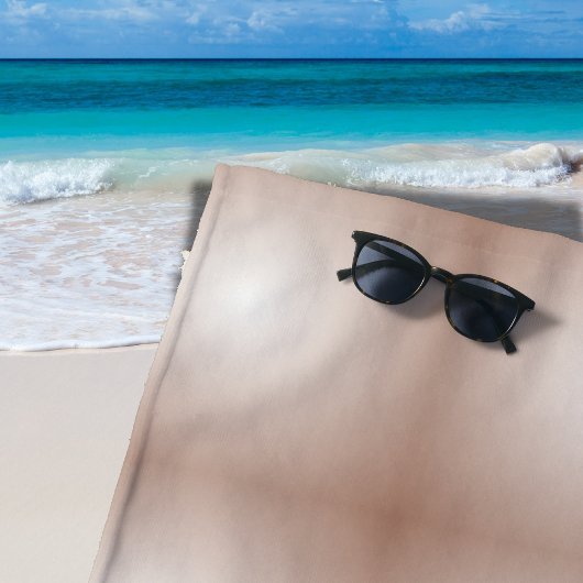 Geometrische Quadrate mit Mocha Mousse Gradient Wh Strandtuch