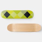 Geometrische quadratische Abstraktion 11 Skateboard (Horizontal)