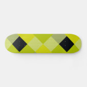 Geometrische quadratische Abstraktion 11 Skateboard (Horizontal)