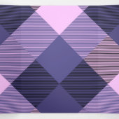 Geometrische quadratische Abstraktion 14 Dreifach Gefaltete Urlaubskarte (Innenseite Mitte)