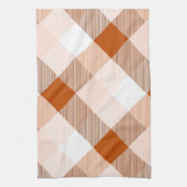Geometrische quadratische Abstraktion 16 Geschirrtuch (Vertikal)