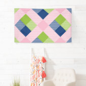 Geometrische quadratische Abstraktion 18 Banner (Insitu)