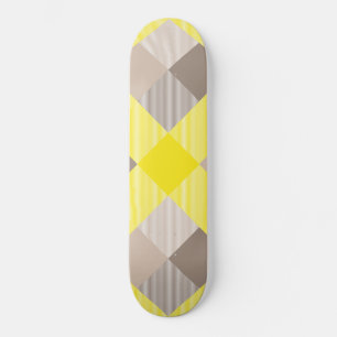 Geometrische quadratische Abstraktion 19 Skateboard