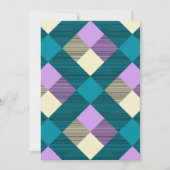 Geometrische quadratische Abstraktion 20 Karte (Vorderseite)