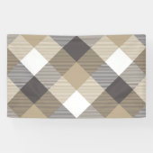 Geometrische quadratische Abstraktion 2 Banner (Horizontal)