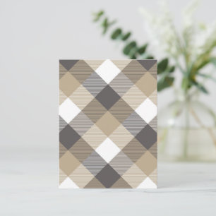 Geometrische quadratische Abstraktion 2 Feiertagspostkarte