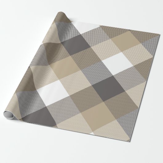 Geometrische quadratische Abstraktion 2 Geschenkpapier (Ungerollt)