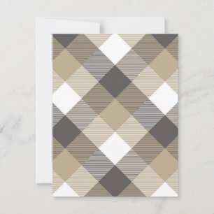 Geometrische quadratische Abstraktion 2 Mitteilungskarte