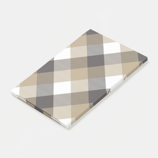 Geometrische quadratische Abstraktion 2 Post-it Klebezettel (angewinkelt)