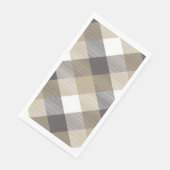Geometrische quadratische Abstraktion 2 Serviette (Ecke)