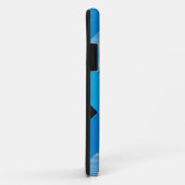 Geometrische quadratische Abstraktion 3 Case-Mate iPhone Hülle (Hinten/Rechts)