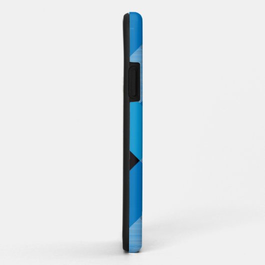 Geometrische quadratische Abstraktion 3 Case-Mate iPhone Hülle (Hinten/Rechts)