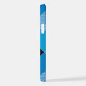 Geometrische quadratische Abstraktion 3 iPhone Hülle (Rechte Seite)