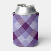 Geometrische quadratische Abstraktion 4 Dosenkühler (Kanne Vorderseite)