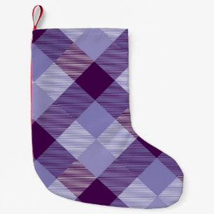 Geometrische quadratische Abstraktion 4 Kleiner Weihnachtsstrumpf
