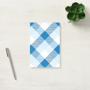 Geometrische quadratische Abstraktion 6 Post-it Klebezettel