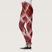 Geometrische quadratische Abstraktion 7 Leggings (Links)