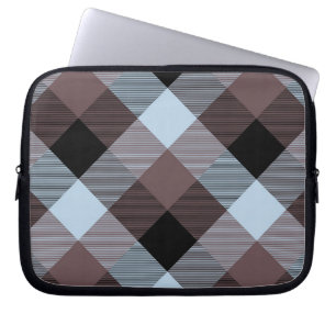 Geometrische quadratische Abstraktion 8 Laptopschutzhülle