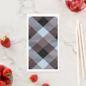 Geometrische quadratische Abstraktion 8 Serviette (Beispiel)