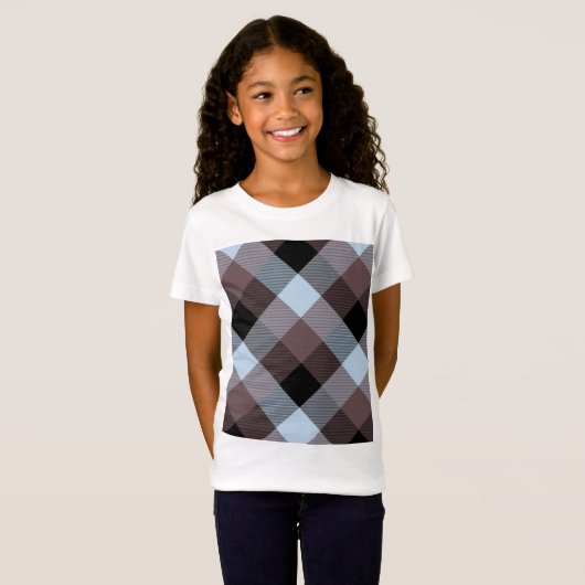 Geometrische quadratische Abstraktion 8 T-Shirt (Vorne ganz)