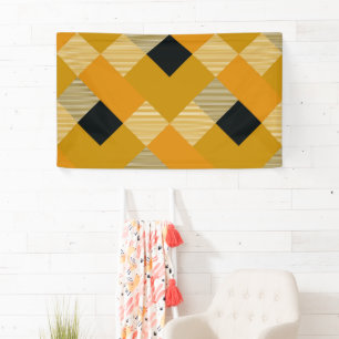 Geometrische quadratische Abstraktion 9 Banner