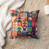 Geometrische Rahmen 4 Kissen (Decke)