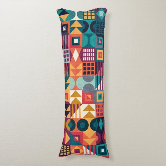 Geometrische Rahmen 4 Seitenschläferkissen (Vorderseite Vertikal)