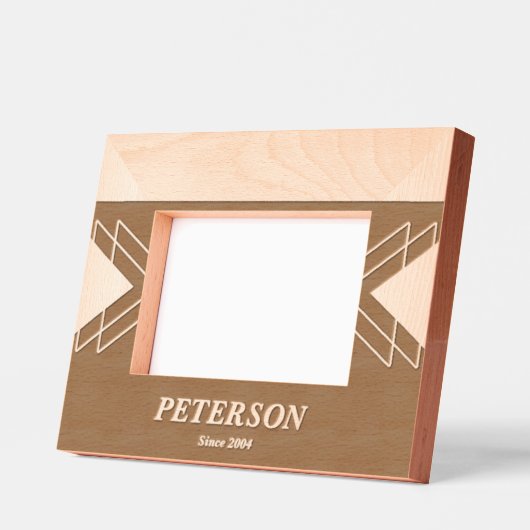 Geometrische Rahmen für den Coupname (Links)