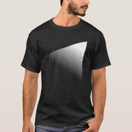 geometrische Rasterdreieck T-Shirt