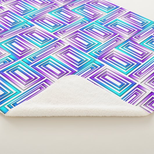 geometrische Rechteckdecke Sherpadecke (3/4)