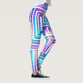 geometrische Rechtecke Leggings (Rechts)