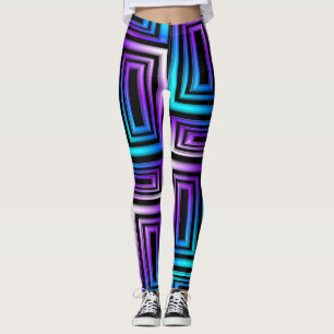 geometrische Rechtecke Leggings