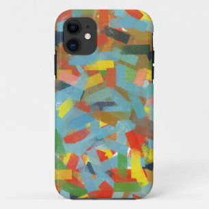 Geometrische rechteckige Malerei moderner Abstrakt Case-Mate iPhone Hülle