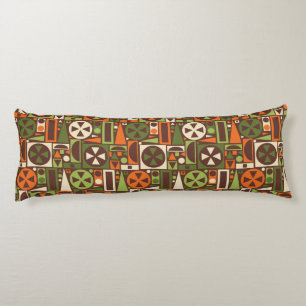 Geometrische Retro 50er Mitte- des Seitenschläferkissen