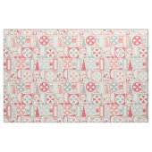 Geometrische Retro 50er Mitte- des Stoff (Yard (91,4 cm))