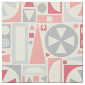 Geometrische Retro 50er Mitte- des Stoff (Muster)
