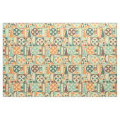 Geometrische Retro 50er Mitte- des Stoff (Yard (91,4 cm))