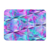 Geometrische Rippel.. Magnet (Horizontal)