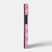 Geometrische rosa Schleifen Polka Punkte Coquette Case-Mate iPhone Hülle (Rückseite / Rechts)
