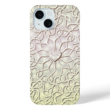 Geometrische Rose Gold LIEBE Herzmuster